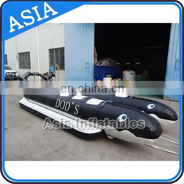 New design customized inflatable banana boat for water sports