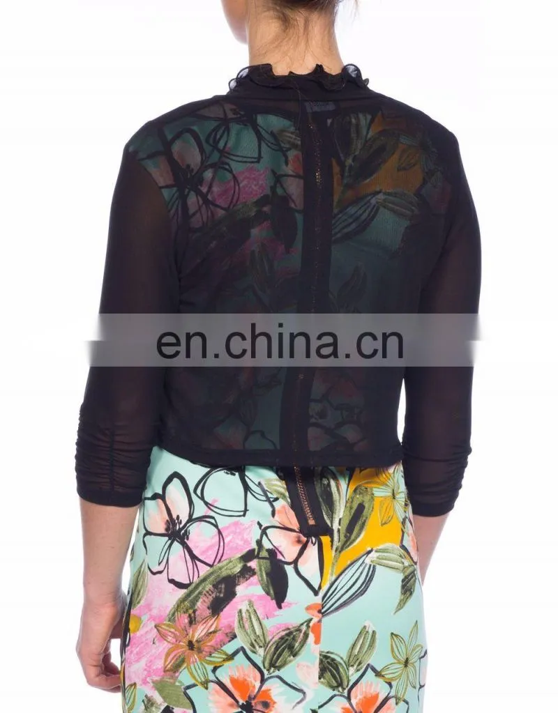 Wholesale Exquisite European Style Women Fashion Short Cardigan