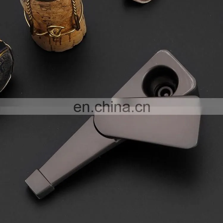 hot sale customized baccy matte black or other customized color tobacco pipe