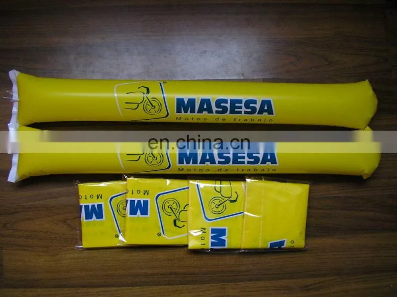 PE inflatable balloon cheering sticks