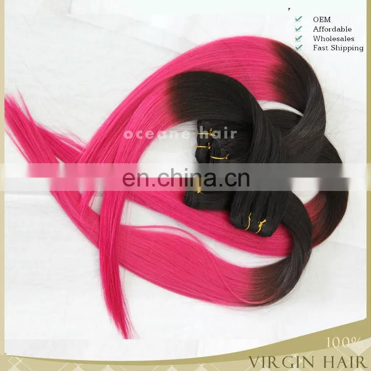 new products virgin brazilian two tone hair color blue hair weave color