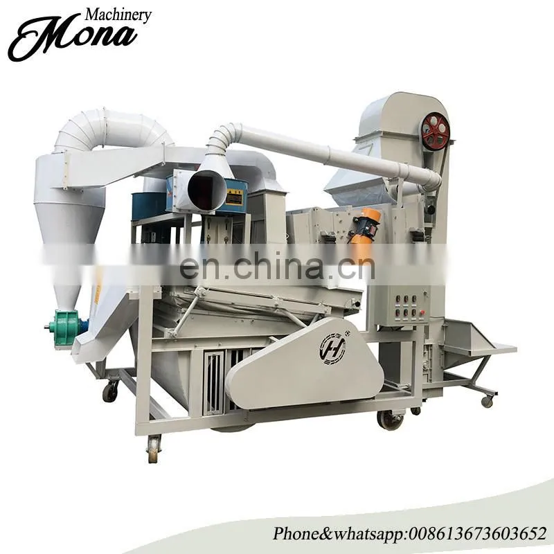 High quality Small Grain Seed Cleaning Machine / Double Drum Pre-cleaner (Paddy Rice Wheat lentils Corn Maize)