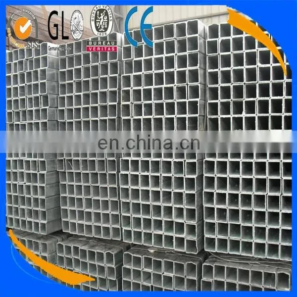 Q195 1.5 inch fencing Mild Carbon Square Welded Welding Galvanized Gi Steel Pipe / Tube Manufacturer for greenhouse in China