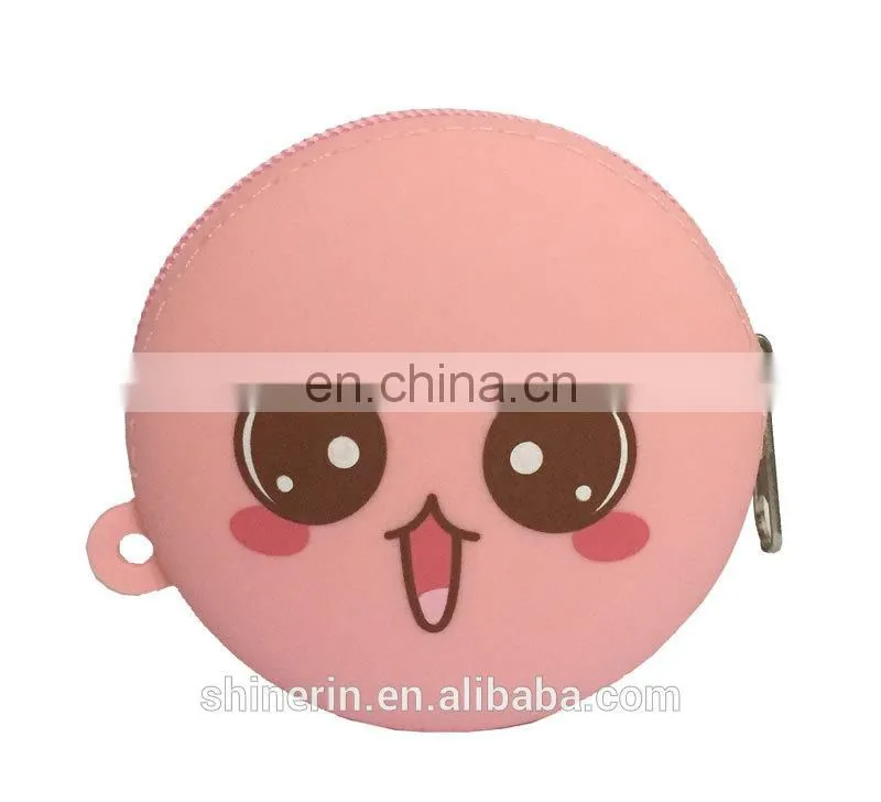 Women's Fashion Coin Purse Custom Animal Cartoon Shape Silicone Wallet