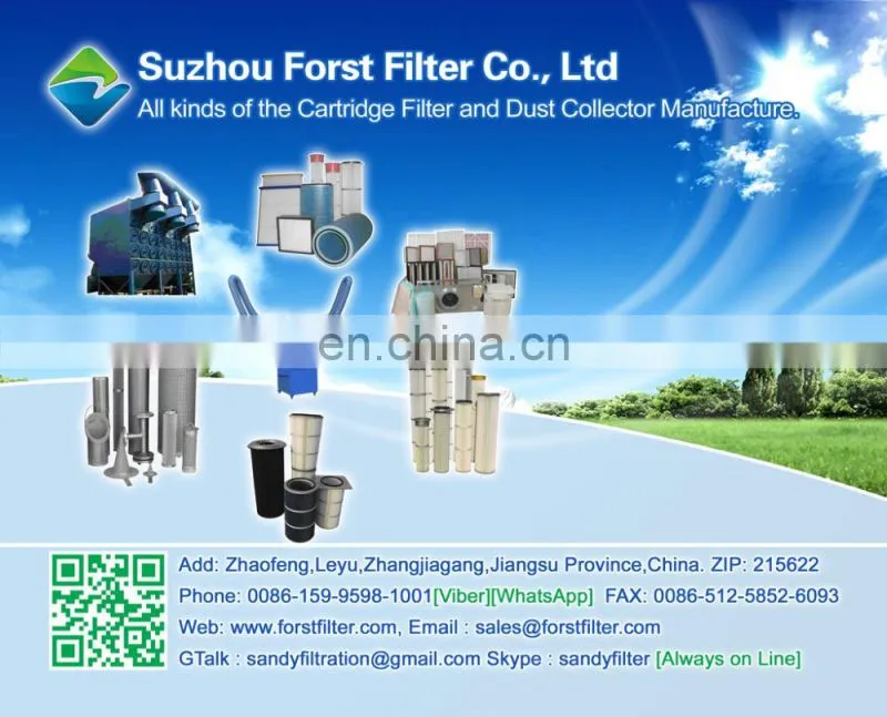 FORST High Quality New Condition Industrial Plasma Cutting Filter Cartridge