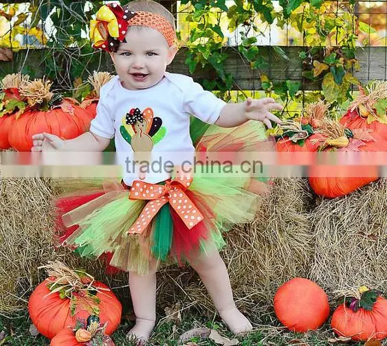 2014 Hallowmas children's rainbow tutu wholsale baby girls tutu