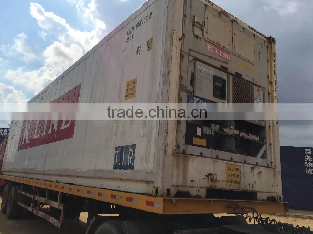 High Qulitity used reefer container for sale from China