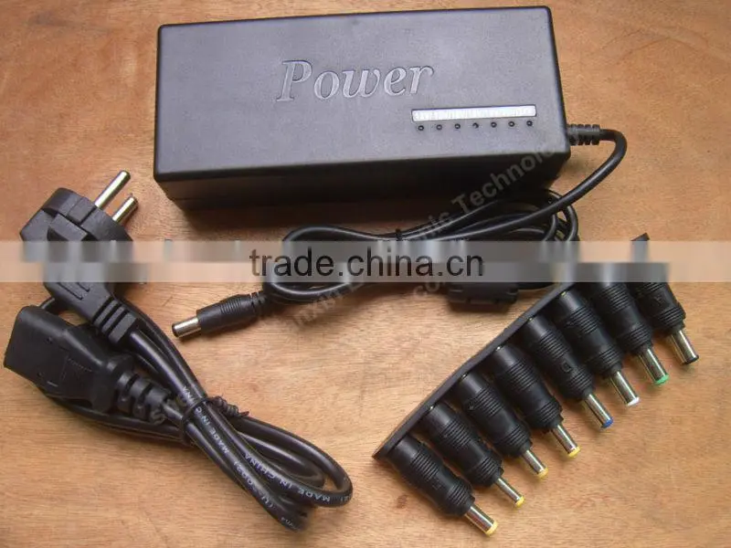 90W universal adapter for home and car use