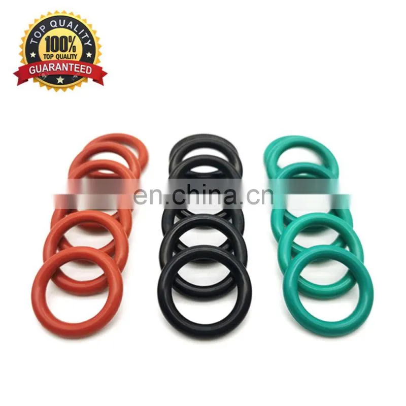 Free Sample China manufacturer Heat Resistance Black O Ring NBR HNBR FKM FFKM O-Ring EPDM VMQ Silicone Black Rubber O-Ring