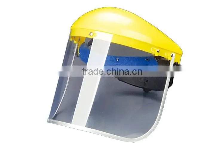 transparent pvc face shield visor,protective face shield, PC face shield WM070