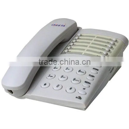 Hot simple corded telephone for office and home