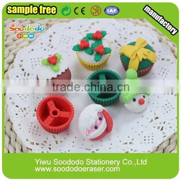 Chinese supply Christmas Erasers sets