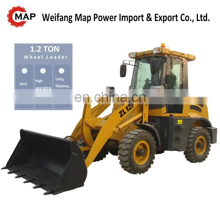 Cheap 1.5 ton China Wheel Loader price list zl15 front loader mini loader