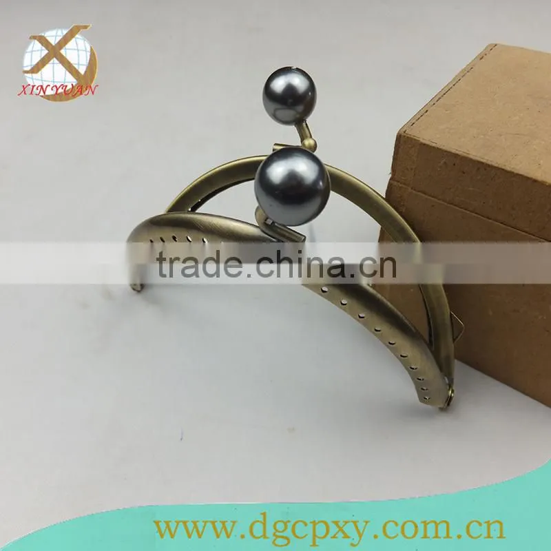 purse metal frame with various color gems