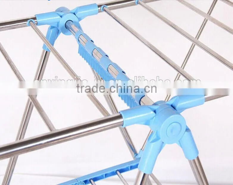 Foldable Laundry Stainless Steel Towel Steel Rack