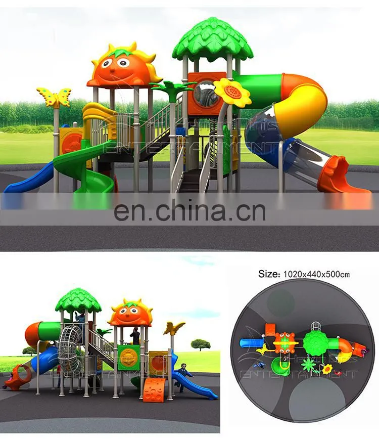 Commercial kids outdoor playground equipment sets for sale
