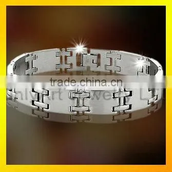 cheap fine jewelry classic stainless stretch mens bracelet