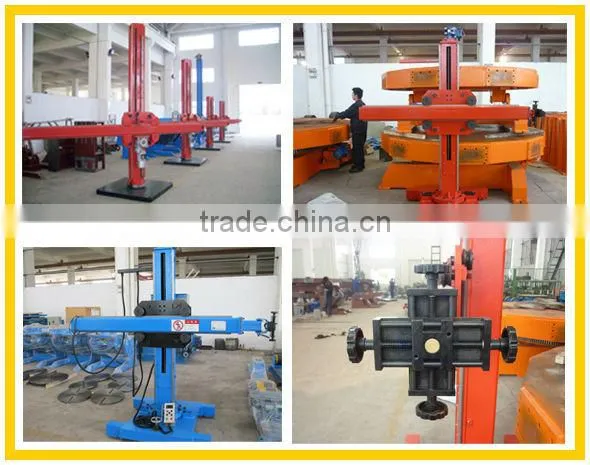 boom and column welding