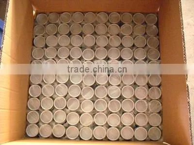 Aluminum silver collar for aroma glass bottle