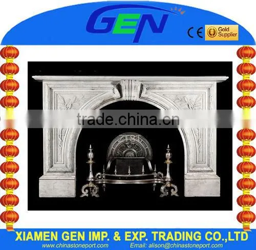high quality marble fireplace
