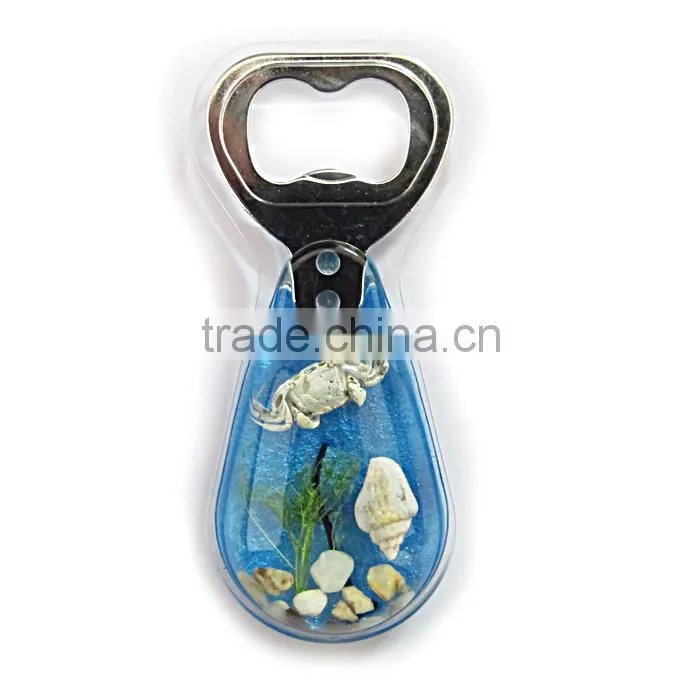 Sea horse promotional custom plastic beer funny bottle opener