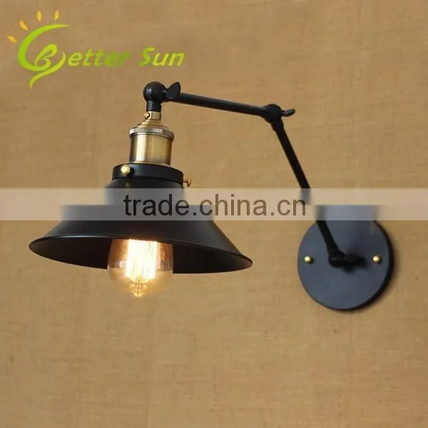Adjustable Machine Arm Chrome Finished Corridor Wall light for Home
