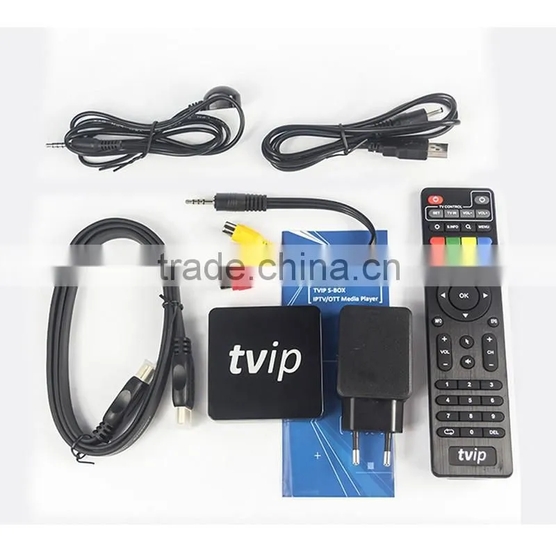 mini tvip 410 android tv box 4.4 or linux tv box amlogic s805 quad core Function