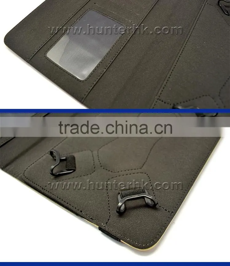 Black PU Leather Universal 8-9 inch Tablet Case