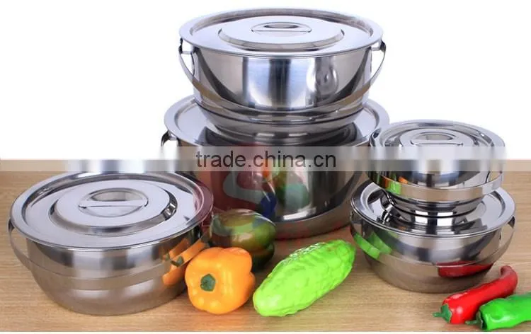 Good Quality Competitive Price Practice Suit of Stainless Steel Food Box Food Container stock pot