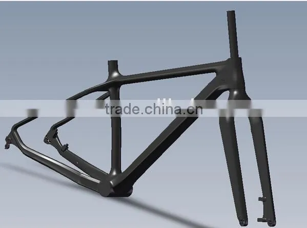 26er mtb bike carbon frame chinese factory carbon fiber fatbike frame 650C sonw bike carbon frame