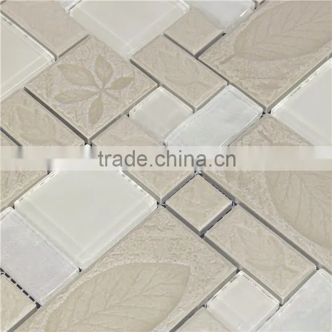 Guangzhou stone metal mix mosaic tile