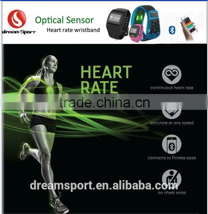 Wholesale Cheap Optical heart rate watch bluetooth smart watch with optional heart rate monitor