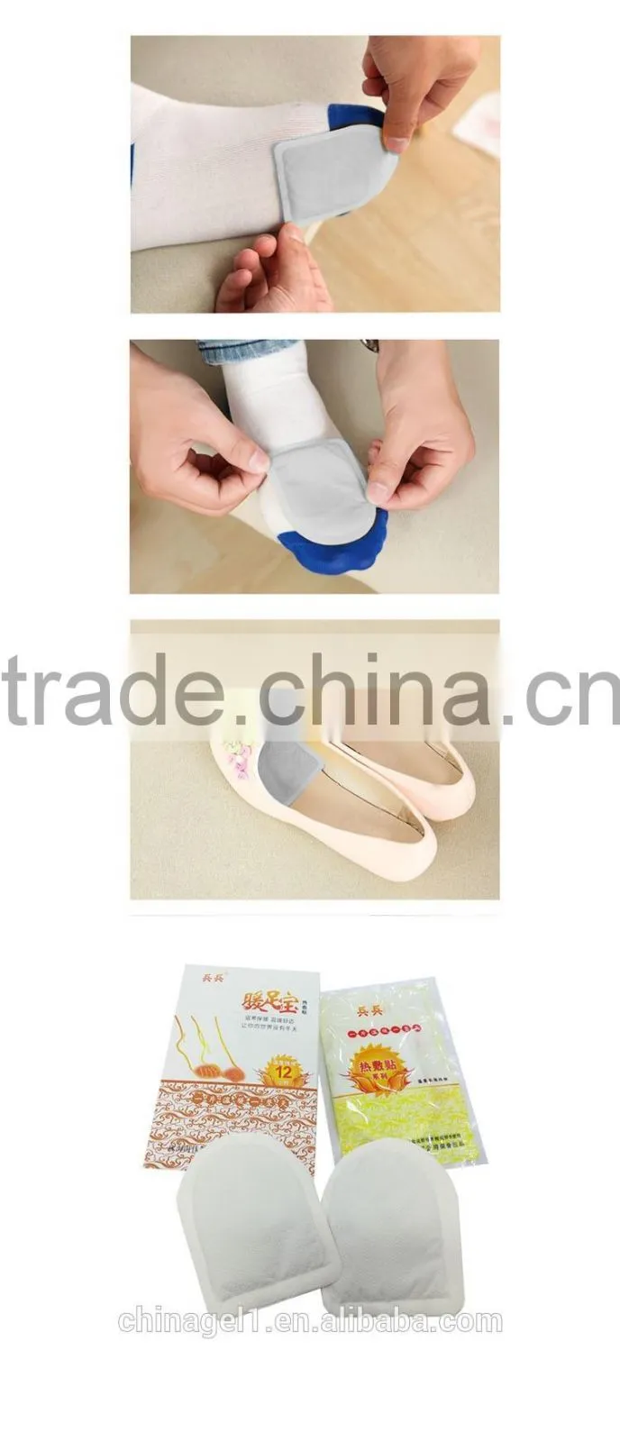 Top quality body warmer heat patch toe warmers pad shoes warmer heat pad