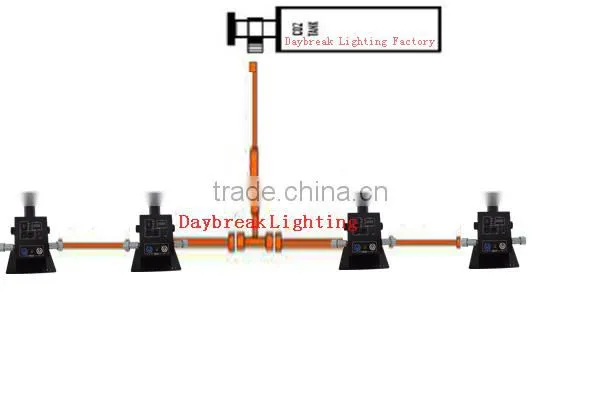 4PCS/Set co2 jet machine 4units together connect stage new co2 dmx machine best for disco dj