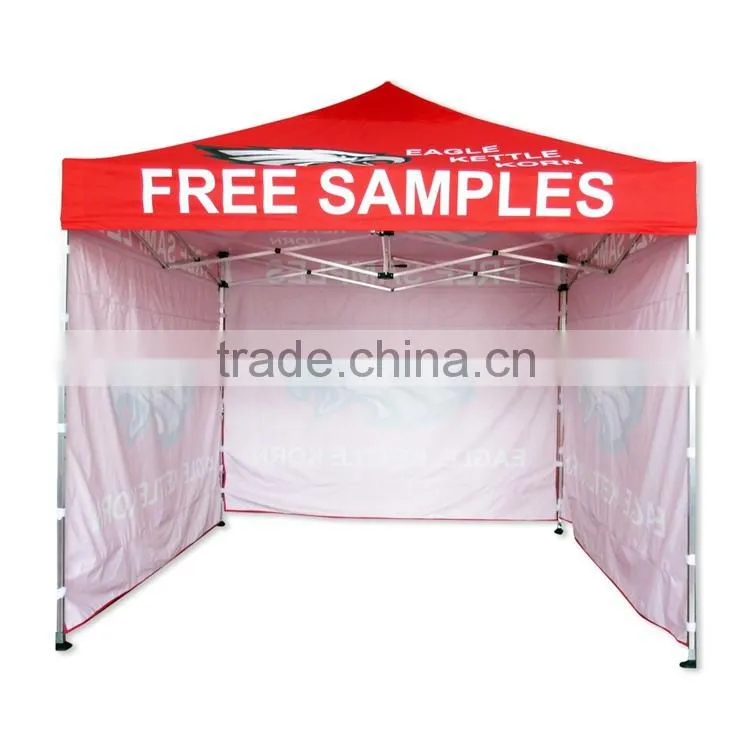 Quality Assured Modern Style Custom Print 10 X 10 Pop Up Canopy Tent