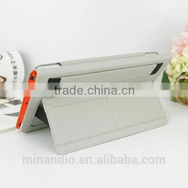pu leather case for ipad mini flip leather case