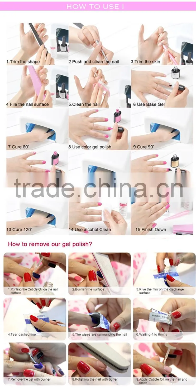 Wholesale dealer camouflage pure color nail polish uv color gel welcome OEM