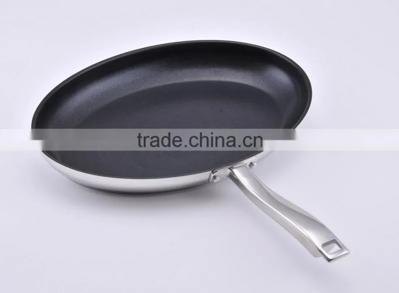 Europe Fish grill pan with 3 layers ceramic non stick coating with casting handle sleeve package-Guangdong Xinxing Manufacturing