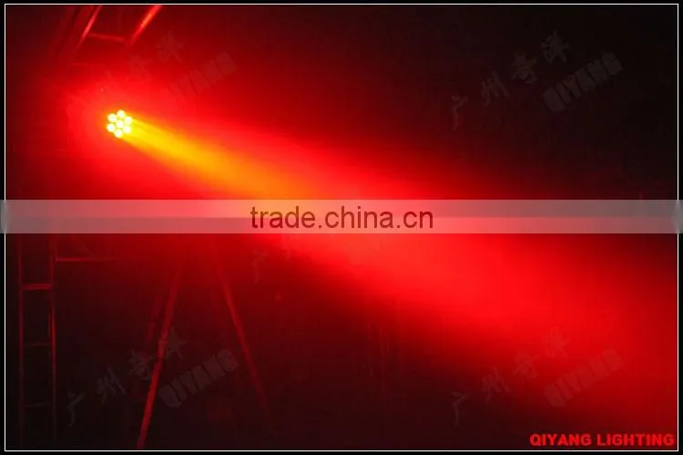 QY-3109 7pcs 10W RGBW 4 IN 1 led beam moving head