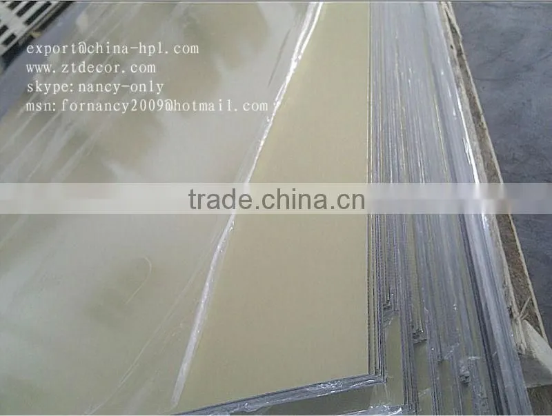 aluminum hpl /metallic hpl/high pressure laminate
