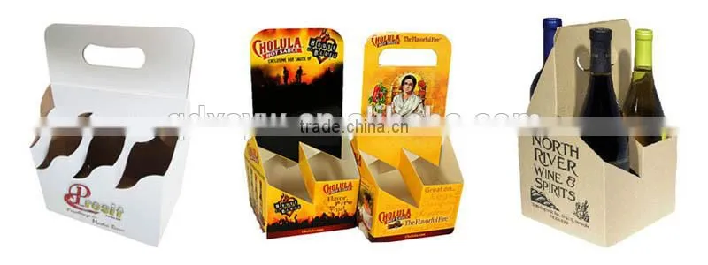 Custom High Quality Wine Packaging Carton Box