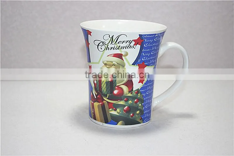 Cheap 12oz walmart porcelain coffee mugs for christams