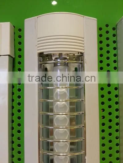 waterproof and dustproof grid cover and metal base 40W inductance grid reflecting ceiling lamp