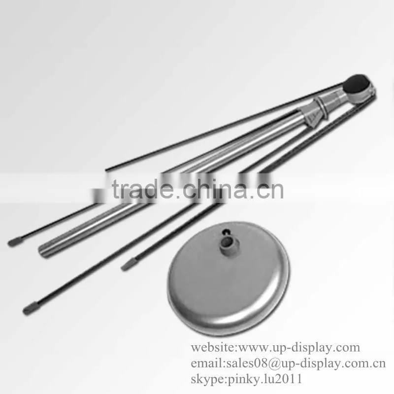 hot selling iron base x banner stand