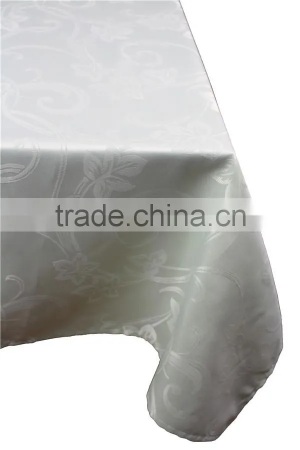 Hot Sale Polyester Fanshion Design Table Cloth Wedding