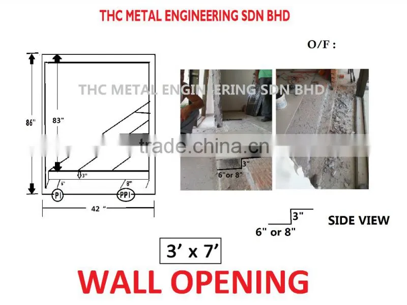 Best Quality Security Door Made From Malaysia