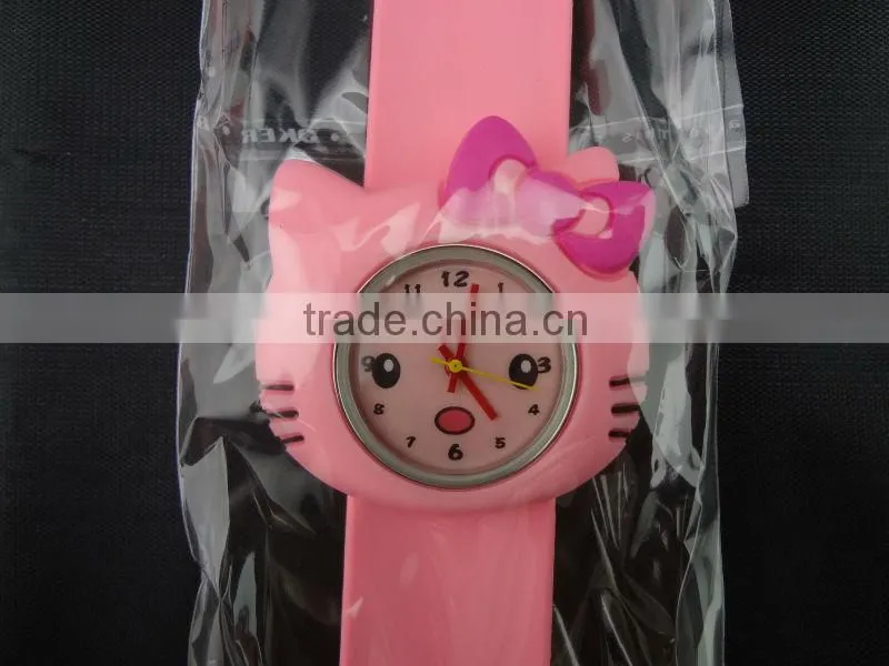 Wholesale Eco-friendly slicone kids PaPa watch Promotion gift children PaPa watch