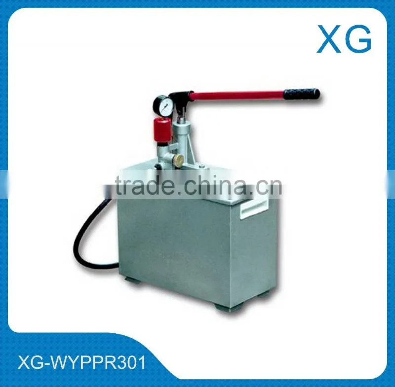 plastic pipe hydrostatic test pump/Manual water pressure test pump
