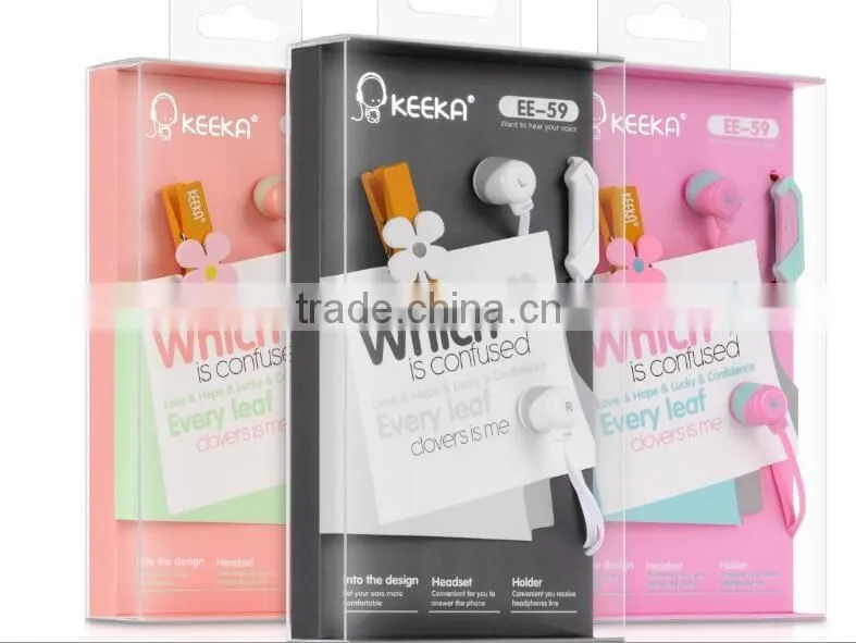 promotion earphone for girls promotional earbuds in 2016