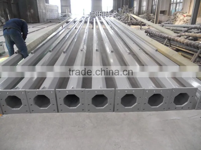 Highway application street traffic steel camera pole sales